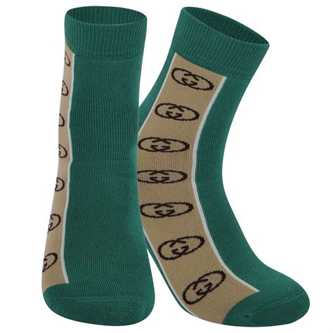 gucci green stripe socks|men's gucci socks on sale.